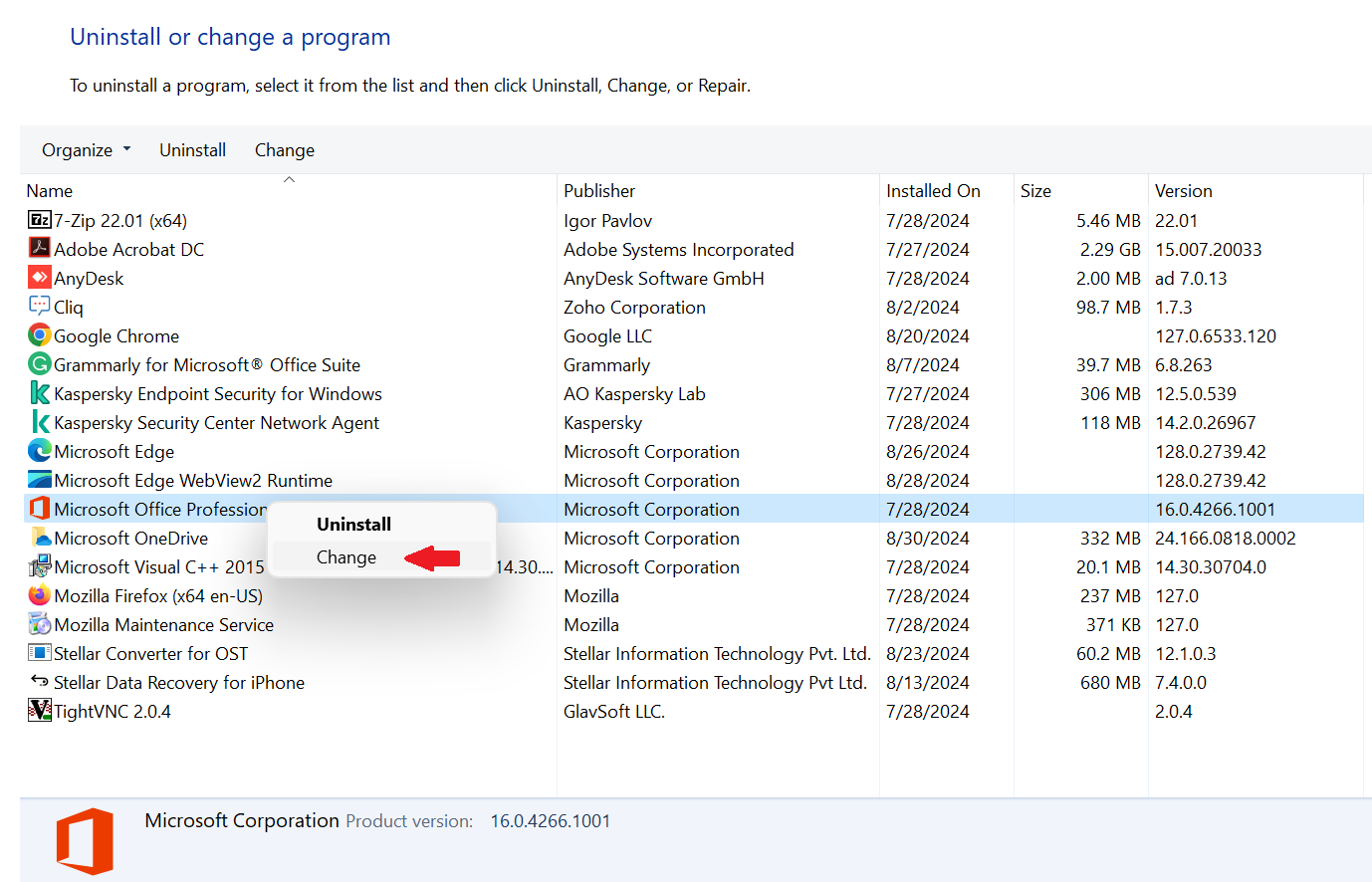 5_Reinstall Outlook Program